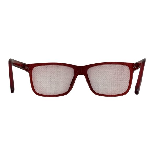 Blue Light Blocking Glasses Red Acrylic Frames Anti Glare Eye Strain Computer - Picture 2 of 2